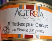 Mängden socker i Rillettes pour canard
