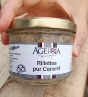 Mängden socker i Rillettes pur canard