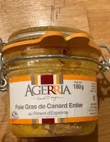 Mängden socker i Foie gras de canard entier