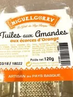Mängden socker i Tuiles aux amandes
