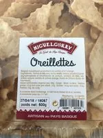 Mängden socker i Sélectionné par votre magasin Oreillettes la barquette de 500 g