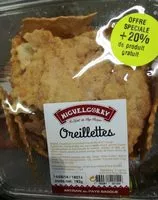 Mängden socker i Oreillettes