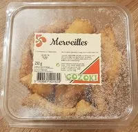 Mängden socker i Merveilles