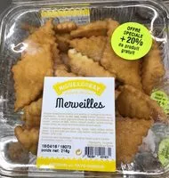 Mängden socker i Merveilles