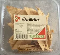 Mängden socker i Oreillettes