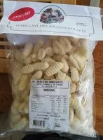 Mängden socker i GNOCCHIS DES GRANDS GOULETS