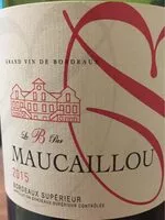 Mängden socker i vin de bordeaux Maucaillou