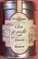 Mängden socker i Clous de girofle