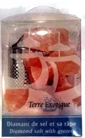Diamant de sel et sa râpe