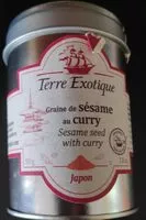 Mängden socker i graines de sésame curry