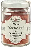 Mängden socker i Pimentón terre exotique