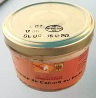 Mängden socker i Terrine de Canard au Porto