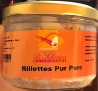 Mängden socker i Rillettes pur porc