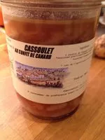 Mängden socker i CASSOULET au confit de canard