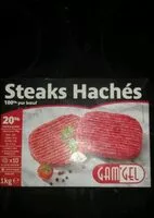 Mängden socker i Steacks Hachées 100% Pur Boeuf