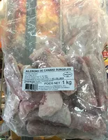 Mängden socker i Ailerons de canard surgelés