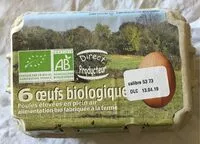 Mängden socker i 6 Oeufs bio moyen PICOTI