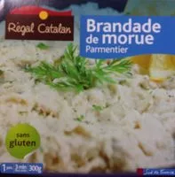 Mängden socker i Brandade de Morue Parmentier