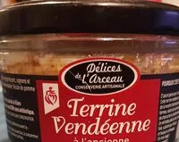 Mängden socker i Terrine de vendéenne à l'ancienne