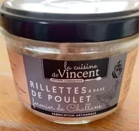 Mängden socker i Rillettes de poulet fermier