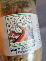 Mängden socker i Gésiers de canard à l hypocras