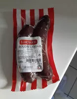 Mängden socker i Boudin noir Lartigue & Fils