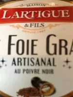 Mängden socker i Le foie gras