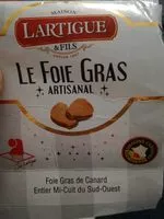 Mängden socker i Le foie gras artisanal