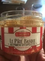 Mängden socker i Pate Basque piment d'Espelette