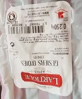 Mängden socker i Gesiers d'oies confits