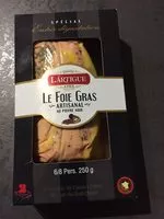 Mängden socker i Le Foie gras artisanal