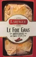 Mängden socker i Le foie gras