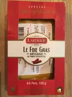 Mängden socker i Foie gras Artisanal