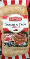 Mängden socker i Saucisses au Piment à Griller