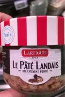 Mängden socker i Le paté landais