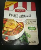 Mängden socker i Poulet basquaise aux poivrons