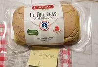 Mängden socker i Foie gras de canard entiet mi cuit des landes