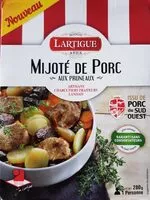 Mängden socker i Mijoté de porc