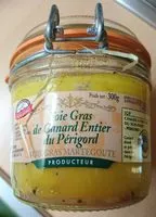 Mängden socker i Foie gras de canard entier du Périgord
