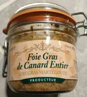 Mängden socker i Foie Gras de Canard Entier