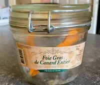 Mängden socker i Foie gras de canard entier