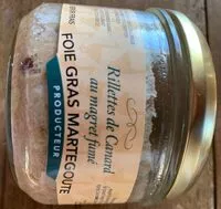 Mängden socker i Rillettes Trad'inov au Magret Fumé