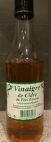Mängden socker i Vinaigre de Cidre du père Ernest