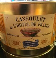 Mängden socker i Cassoulet de l'hotel de france