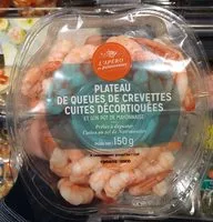 Mängden socker i Crevettes decortiquees