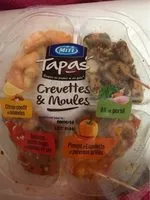 Mängden socker i Tapas crevettes et moules