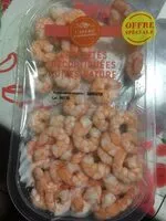 Mängden socker i Crevettes d'elevage decortiquees