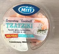 Mängden socker i Crevette cocktail tzatziki