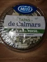 Mängden socker i Tapas de calamars