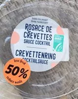 Mängden socker i Rosace de crevettes sauc cocktail